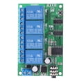 thumbnail image 1 of Signal Decoder Relay, 4 Channel DTMF Tone Signal Decoder Relay Phone Remote Control Relay PLC, With Reverse Polarity Protection And Eight Modes Of Operation AD22B04 12V, 1 of 8