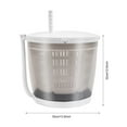 thumbnail image 2 of 2 in 1 Non-Electric Washing Machine, Compact Washer Spin Dryer, Mini Manual Washing Machine for Small Items Like Underwear, Socks, Towels, Diapers, Baby Clothes, and Delicate, 2 of 20