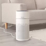 Bionaire XL 360° True HEPA Air Purifier for Large Rooms Up to 1350 sq. ft with Air Quality Sensor & Auto Mode, 4-Stage Filtration and Removes 99.97% of Pollutants - White