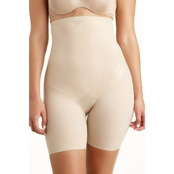 TC Fine Intimates Womens Tummy Tux High-Waist Firm Control Thigh Slimmer Style-4439