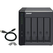 QNAP TR-004-US 4 Bay Type-C Direct Attached Storage DAS Expansion with Hardware RAID (Diskless)