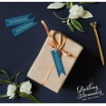 thumbnail image 5 of Inkdotpot Real Gold Foil Invitation Party Tags Favor Hang Paper Tags 100 Pieces, 5 of 6