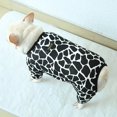 thumbnail image 3 of Jarre Aero-ropa para mascotas con patrón de vacas Toro, pijamas de algodón para perros gordos, chalecos y monos para mascotas, 3 of 4