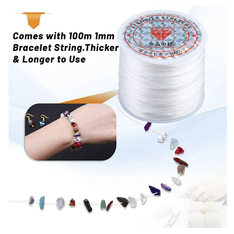 Strong Stretchy Crystal Elastic Beading Line Cord Thread String For DIY Necklace  Bracelet Jewelry Making Findings