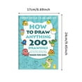 thumbnail image 3 of Cómo dibujar cualquier cosa: 300 dibujos de cosas adorables, animales, comida y objetos | Libro para niños, 3 of 7