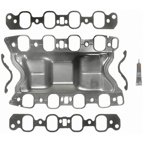 Fel-Pro Manifold Gasket Set MS 96012 Fits select: 1970-1973 FORD MUSTANG, 1970-1974 MERCURY COUGAR