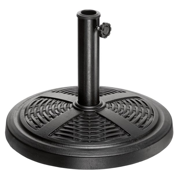 18" Round Free Standing Resin Umbrella Base