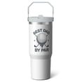 thumbnail image 5 of 1pc Golf 30oz Tumbler with Straw & Handle - Insulated Stainless Steel Cup | Holiday Gift for Man Women (Christmas, Valentine's, Birthday), 5 of 8