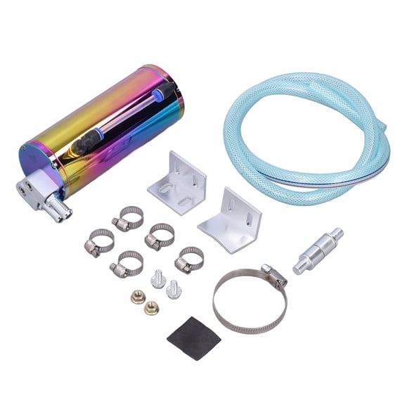 Oil Catch Can,Car Engine Oil Catch Oil Catch Reservoir Breather Oil Reservoir Achieve More