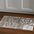 thumbnail image 2 of Jewel Power-Loomed Multi-Pattern 2' x 3' Rug, Black, 2 of 7