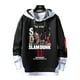 thumbnail image 4 of Sudadera de manga larga con estampado de Slam Dunk para hombre, Sudadera con capucha de Anime Shohoku Sakuragi Hanamichi, sudadera con cinta, Top de gran tamaño, 4 of 4