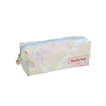 HBBKVI Large Capacity Pencil Case, Butterflies Pencil Bag for Adults Office, Stationery Pen Bag with Zipper