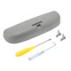 thumbnail image 1 of Estuche para Gafas de Sol de Coche Unique Bargains para NISSAN Sylphy 2006-2022 Soporte de Gafas de Almacenamiento Caja Tela ABS Gris 1 Juego, 1 of 1
