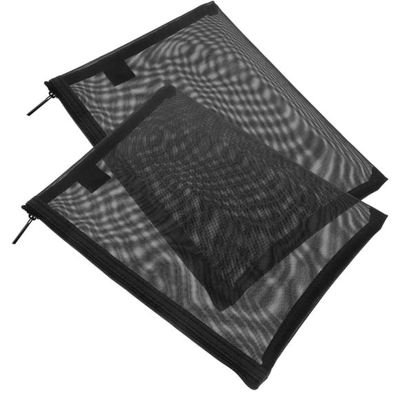 BRIGHTFUFU 2Ud Bolsa De Malla Resistente Para Almacenar Maquillaje Y Utensilios De