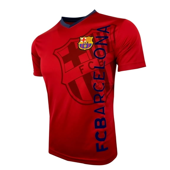 FC Barcelona by Rhinox Activewear T-Shirt, Unisex (Youth X-Large 12-15 Years)