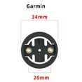 thumbnail image 1 of Mosiee Mountain Bike Computer Mount Forgarmin-Bryton-Wahoo-Gopro Bikes Camera Light Bracket Adapter Fixing Connecting Seat Bicycle Part, 1 of 8
