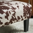 thumbnail image 3 of Kendal Milk Cow Fabric Accent Chair, 3 of 5