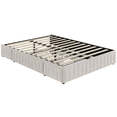 thumbnail image 2 of Renwick Full Size Upholstered Bed Frame with 4 Storage Drawers for Adult, Beige, 2 of 8