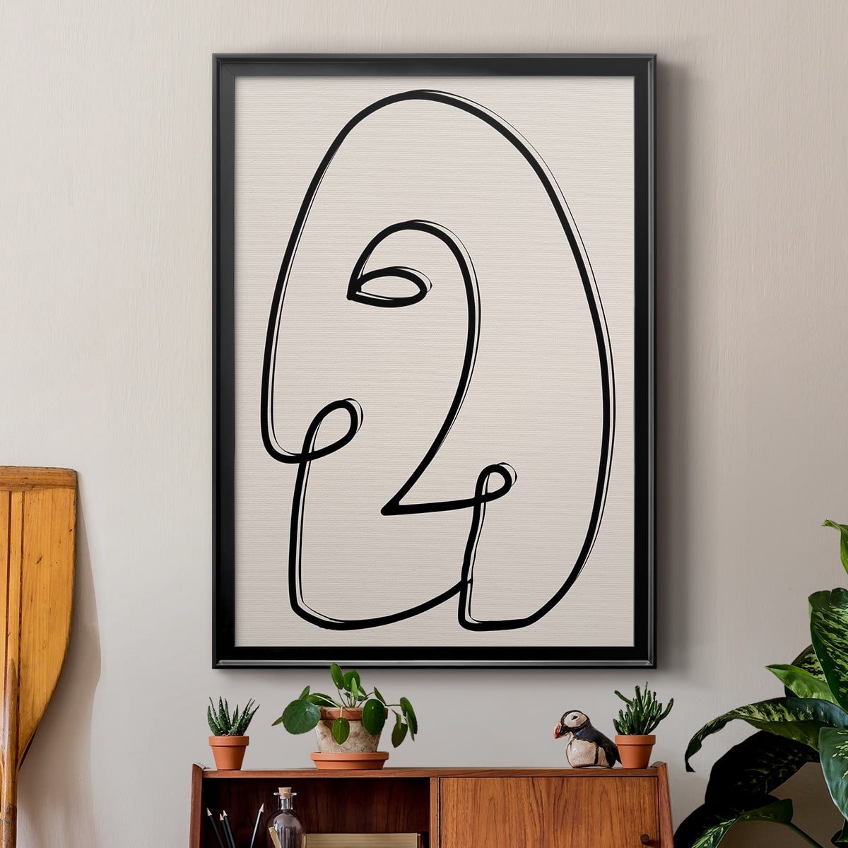 Face It II Premium Classic Framed Print - Ready to Hang
