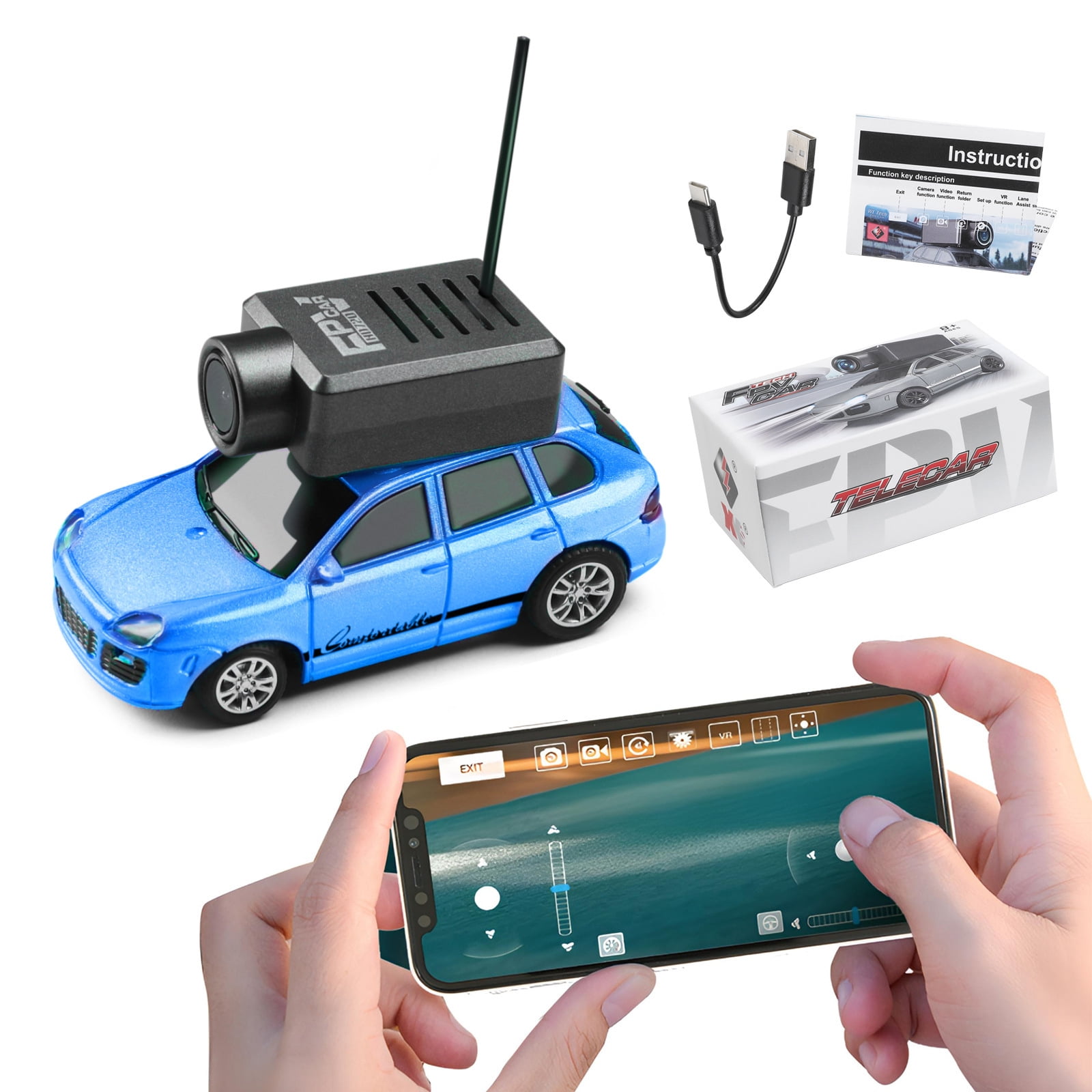 Protocol Trek 4x4™ R/C Car With Live Streaming HD Camera - Walmart.com