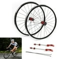 thumbnail image 4 of Wheels Road Bicycle Front & Rear Bike Wheelset Set 7-11 speed C/V Brake 700C  661 lbs Capacity, 4 of 21