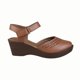 thumbnail image 2 of Plataforma de Mujer CASTALIA 157-37 Tan Contactel Ajustable CASTALIA 157-37, 2 of 3
