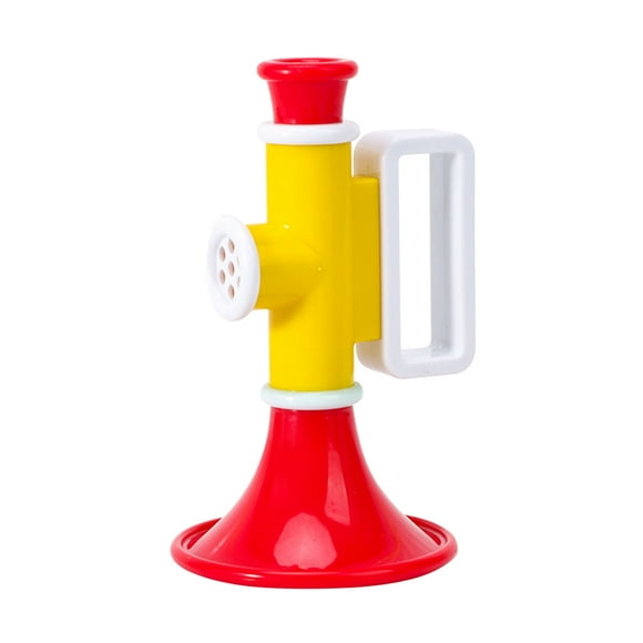 KAKOWELY 1 trompeta de plástico creativa para niños, instrumento musical, juguete para soplar (color aleatorio)