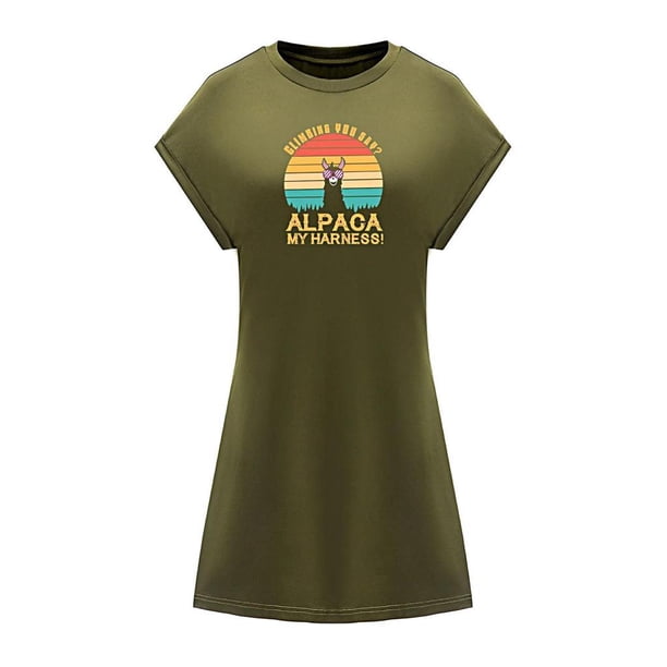 Vestido de verano para mujer, vestido de cuello redondo para vacaciones, compras, día de San Valentín. XL