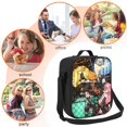 thumbnail image 4 of Demon Slayer: Kimetsu No Yaiba Lunch Bag Lunch Box Lightweight Durable Lunch Tote Bag Portable Reusable Lunch Box Tote For Work Sport Picnic Camping, 4 of 7