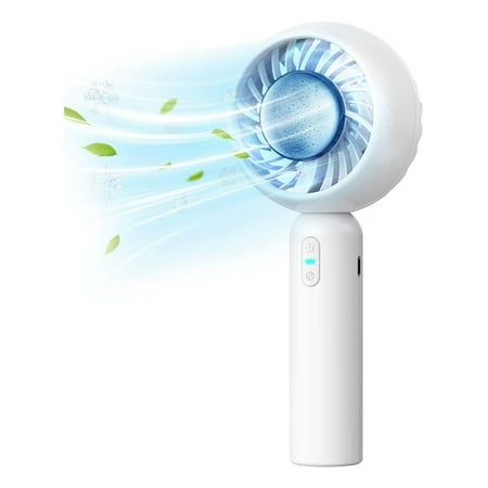 

Portable Handheld Fan Personal Air Conditioner Mini Fan Semiconductor Cooling Small Personal Cooler USB Rechargeable