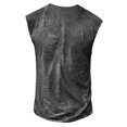 thumbnail image 3 of Mens Summer Surf Beach Tank Top Casual Breathable Sleeveless Top Loose Print Tank Top Man Shirt L, 3 of 3