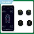 thumbnail image 1 of Tire Pressure Monitoring System With 4 External Sensor Tpms,pressuretemperature Alarm Mode,support Ios/android With App Operate, 1 of 4
