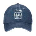 thumbnail image 2 of Jamicy Baseball Hat for Unisex Vintage Cotton Washed Baseball Caps Retro Adjustable Cotton Cap Sun Protection Hat, 2 of 4