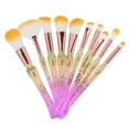 thumbnail image 3 of Brocha de maquillaje de belleza NikouMX 10 piezas herramientas de maquillaje profesional, 3 of 8