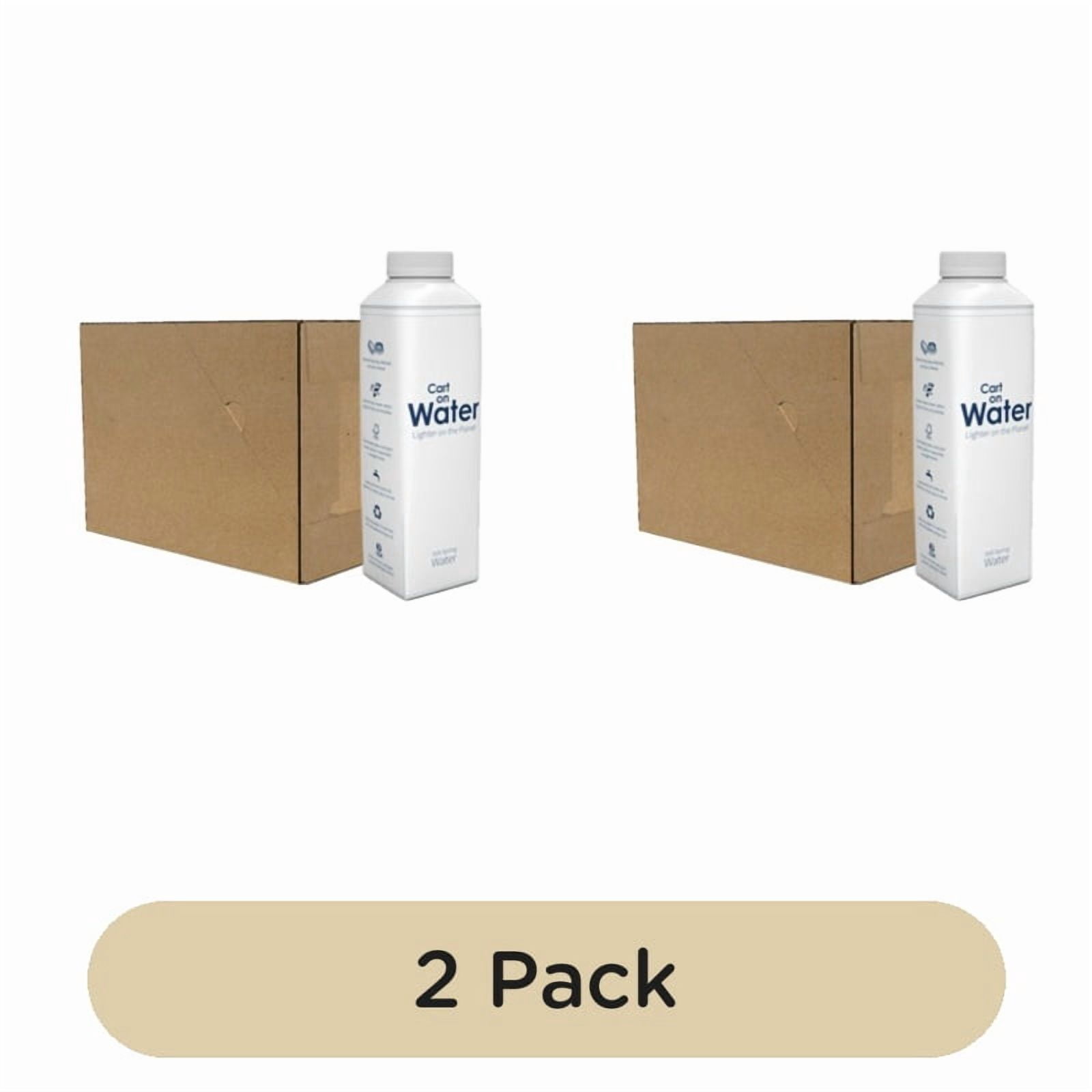 Carton Water Still Spring Water in a Box 12 x 500ml, British Import (Pack of 2)