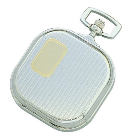 Charles-Hubert Paris Men's Charles-Hubert, Paris Two-Tone Quartz Pocket Watch