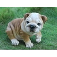 thumbnail image 5 of Décoration de Jardin Statue d'Animal Chiot Bouledogue, 5 of 5