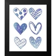 thumbnail image 2 of Allen, Kimberly 15x18 Black Modern Framed Museum Art Print Titled - Watercolor Love 3, 2 of 5