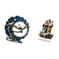 thumbnail image 5 of Figurine Knick Knack Craft Sculpture Resin Material for Bookshelf Tabletop Living Room Decor, 5 of 8