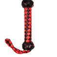 thumbnail image 4 of Greeniant Accesorios de látigo para montar a caballo, deporte al aire libre, accesorio de entrenamiento Universal de cuero Artificial para Suministros de alimentación y agua para mascotas rojo + negro, 4 of 6