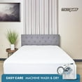 thumbnail image 7 of Mastertex Micropuff Down Alternative Mattress Pad, 7 of 7