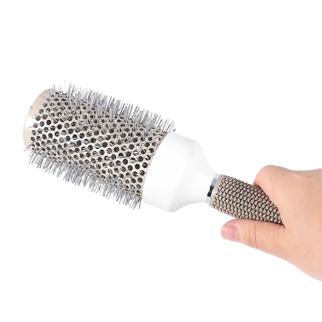 Peine Redondo Para Rizar El Cabello, Cepillos Redondos De Peluquero, Peine Redondo De Peluquería, Cepillos De Peluquero De Salón Saludable, Resistente A Altas Temperaturas, Peine ANGGREK Descripción de la referencia