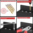 thumbnail image 3 of Bolt Extractor Set, Durable Corrosion Resistance Easy Carry Screw Extractor Left Hand Drill Bit 10PCS  for Removing Broken Bolt, 3 of 7