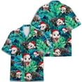 thumbnail image 3 of Funny Opossum Christmas Hawaiian Shirts For Men Christmas Lights Mens Hawaiian Shirts Short Sleeve Button Down Shirt Men, 3 of 7