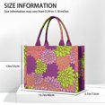 thumbnail image 3 of Large Capacity Tote Bag,Pink Floral and Petal Pattern Handbag Fashion Luxury Tote Bag,15.7"x13"x 5.1" Inches,Laptop Compatible, 3 of 6