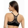 thumbnail image 3 of Tempting Unlined Front Close Minimizer (Black, 34C), 3 of 3