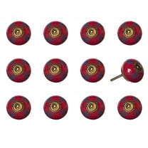 Knob-It Vintage Cabinet Drawer Knobs 12-Piece Set Bohemian Antique Style