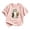 Pink, variant on Zylarhe Girls Halloween Tops Short Sleeve Crewneck T Shirt for Casual Summer Fun Graphic Shirt for Kids White 5-6 Years