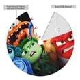 thumbnail image 4 of Lsque inside out 2 Print Christmas Tree Skirt, Tree Skirt with Ties or Velcro, Perfect for Holiday Decorations, Halloween, and New Year-48", 4 of 7