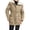 Khaki, variant on Women's Winter Mid Length Thick Warm Faux Lamb Wool Lined Jacket Coat
